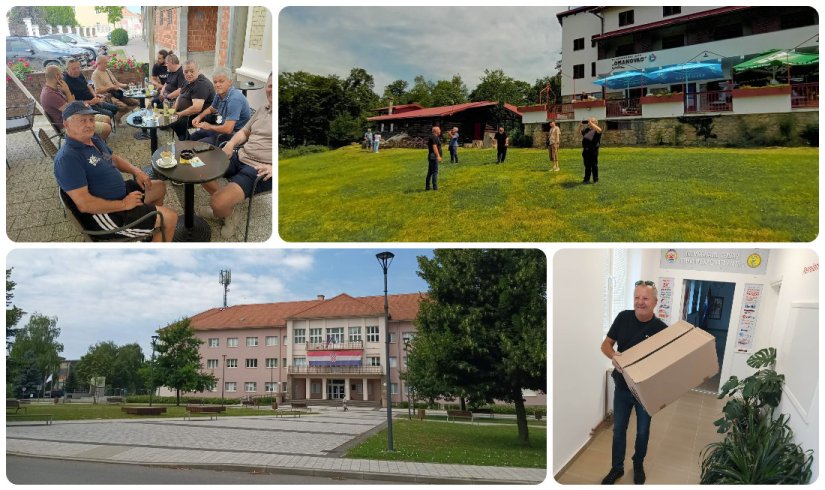 Djevojčica s lutkom iz pra&scaron;ine vratila se kući: suradnja ivanečkih i pakračkih braniteljskih udruga