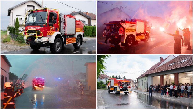 FOTO Viničkim vatrogascima stiglo novo vatrogasno vozilo