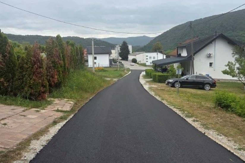 Asfaltirana dionica Bednja - Ple&scaron;: Sigurnija prometna povezanost za mje&scaron;tane