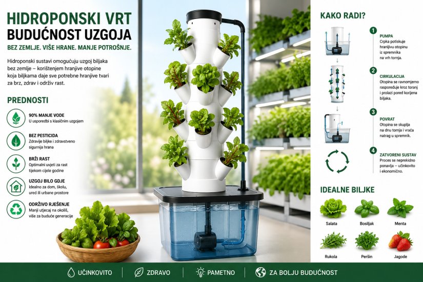 Elektrostrojarskoj &scaron;koli Varaždin odobren novi europski projekt: Hidroponski vrtovi ulaze u učionice