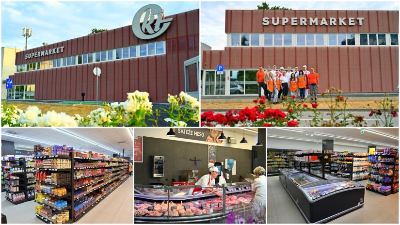 FOTO Ponovno s vama: Otvoren je preuređeni KTC supermarket u centru Križevaca