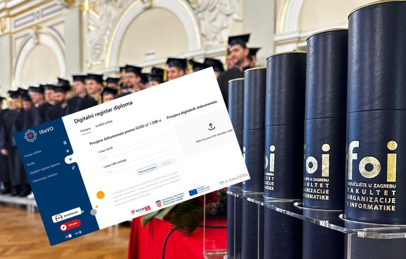 FOI zavr&scaron;io unos arhivskih podataka u Digitalni registar diploma