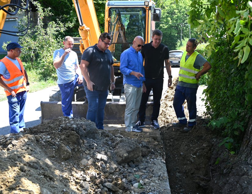 Načelnik Općine Vinica i direktor Varkoma Bruno Ister obi&scaron;li radove vrijedne 125 tisuća eura