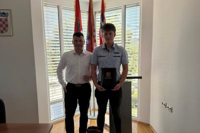 Načelnik Rajko Solar ugostio europskog prvaka Matiju &Scaron;maguca