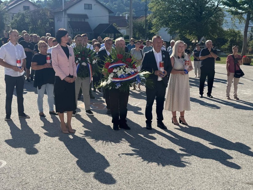 U Hrvatskoj Kostajnici obilježena 35. obljetnica pogibije hrvatskog branitelja Josipa Martana