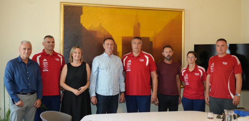 U Gradskoj vijećnici održan prijem za predstavnike Hrvatskog vaterpolskog saveza