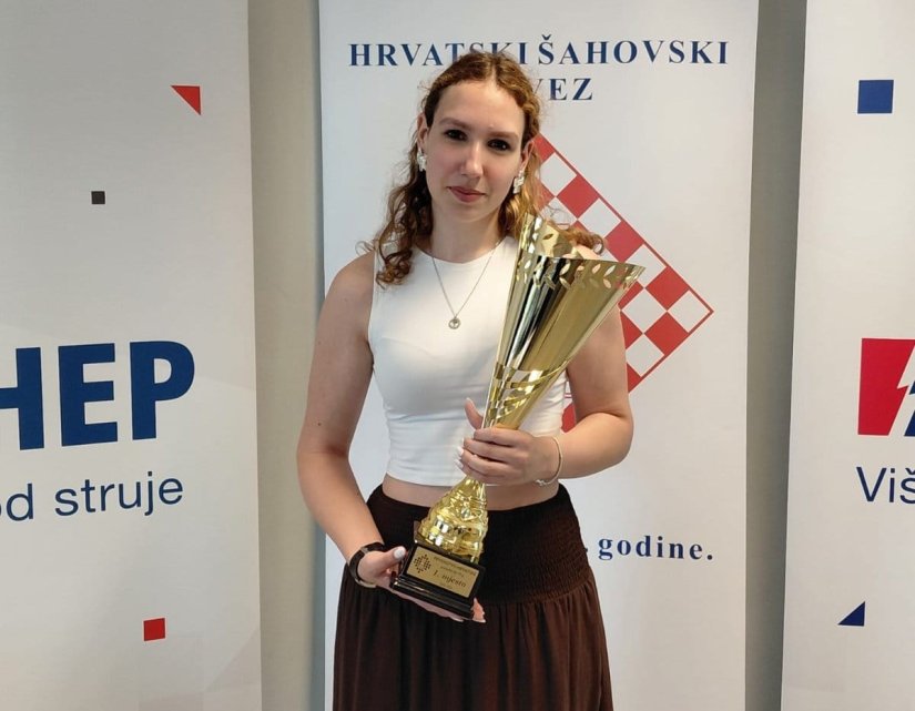 Laura Fri&scaron;čić, članica &Scaron;K Ivanec, juniorska prvakinja Hrvatske