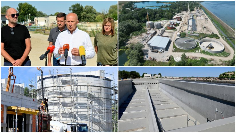 FOTO "Radovi dobro napreduju, zavr&scaron;etak pročistača očekuje se u planiranom roku"