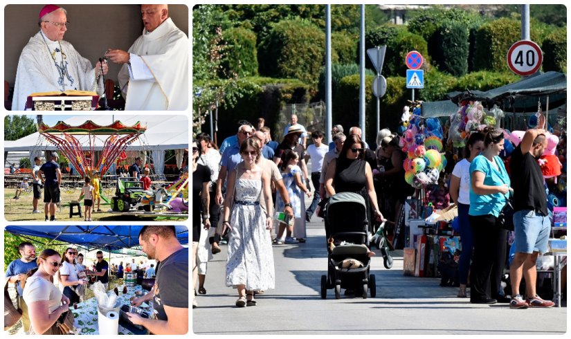 FOTO Slavlje Velike Gospe u Bi&scaron;kupcu uz mise, pro&scaron;ćenje, gvirc i brojne vjernike