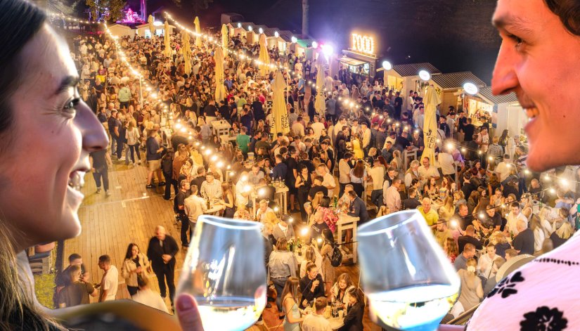Vinsko uživanje podno Starog grada već od 20. kolovoza