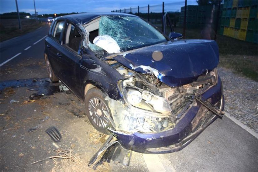 36-godi&scaron;nji vozač automobila prevezen u bolnicu