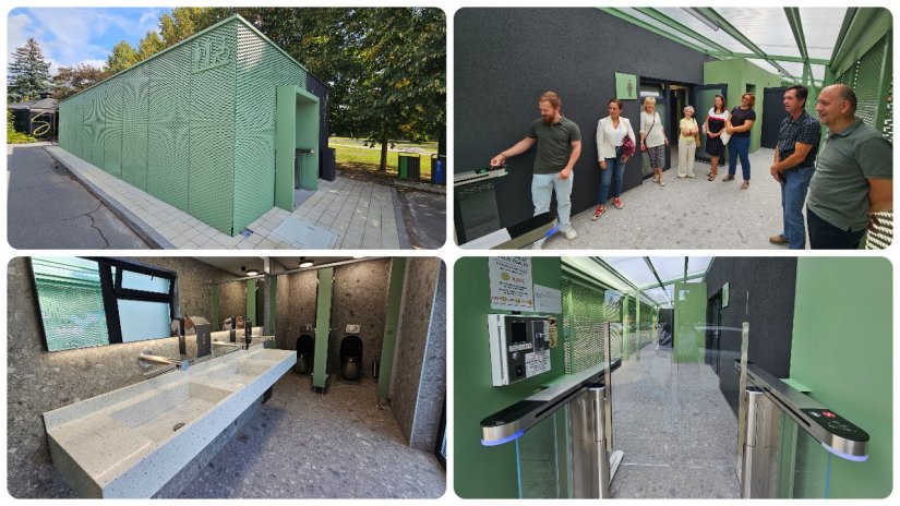 FOTO U funkciji novi javni WC na parkirali&scaron;tu kod Gradskog groblja Varaždin