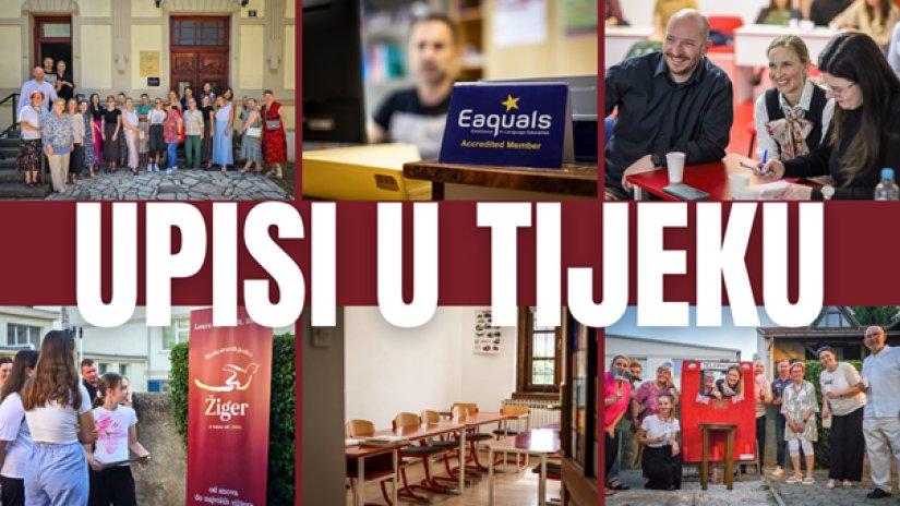 Upisi u &Scaron;kolu Žiger su u tijeku: Uložite u znanje koje traje