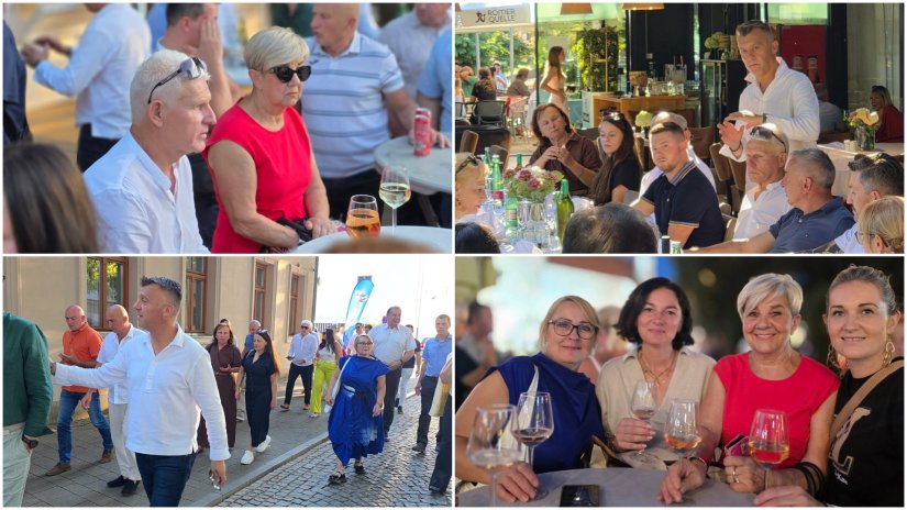 FOTO Vodstvo HNS-a u Varaždinu na &Scaron;pancirfestu: Politika mora biti među ljudima, a ne iza zatvorenih vrata