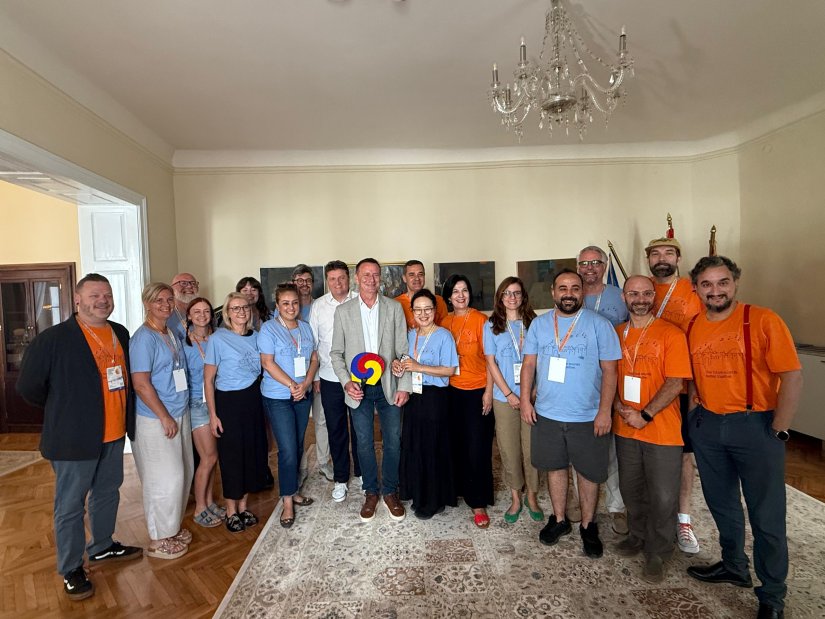 Predstavnici UNESCO kreativnih gradova na prijemu u Gradskoj vijećnici u Varaždinu