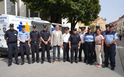FOTO Strani policijski službenici prvi put u zajedničkim ophodnjama na &Scaron;pancirfestu