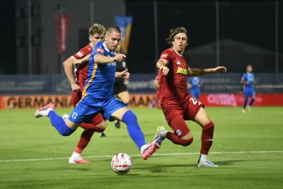 FOTO Golovima Alekse Latkovića i Ivana Canjuge Varaždin pobijedio Rude&scaron; 2:0 i preuzeo prvo mjesto