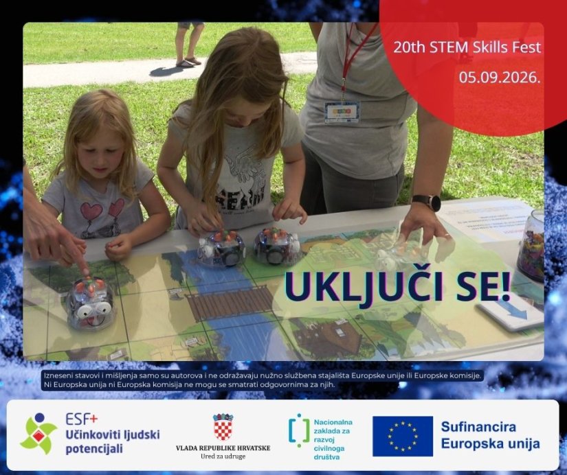 20th STEM Skills Fest&nbsp;javni poziv za sudjelovanje