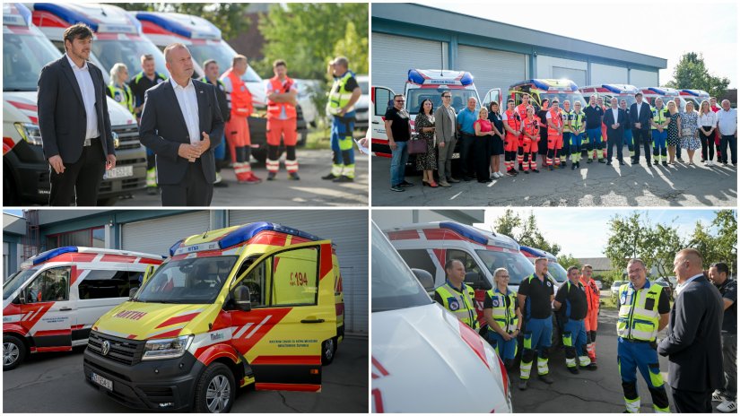 FOTO Varaždinska županija ulaže u hitnu medicinu: Stiglo pet novih vozila vrijednih 763 tisuće eura