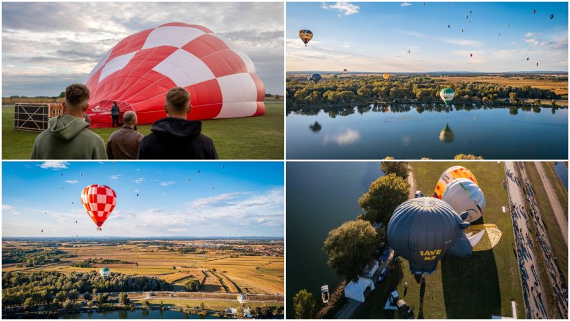 FOTO Počeo je Festival balona na vrući zrak u Prelogu