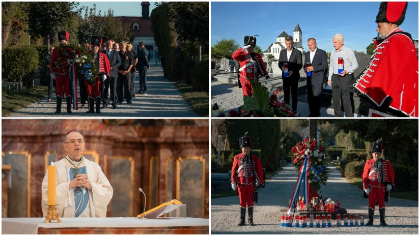 FOTO Dan Varaždinske županije: Odana počast svim poginulim braniteljima i preminulim građanima