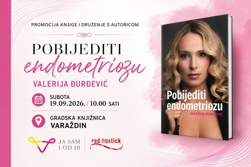Predstavljanje knjige "Pobijediti endometriozu" u Gradskoj knjižnici Varaždin