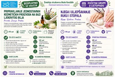 Srednja strukovna &scaron;kola: Javite se na programe mikrokvalfikacija