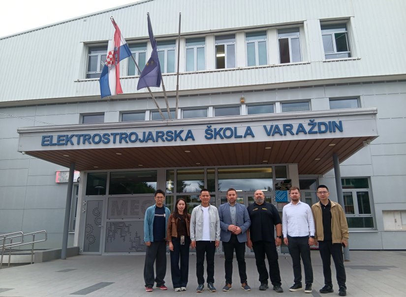 Delegacija HDL Automation iz Kine posjetila Elektrostrojarsku &scaron;kolu Varaždin