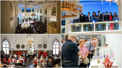 FOTO Tri sjajna koncerta i četiri atraktivne izložbe obilježili subotu na VBV-u