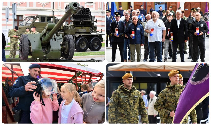FOTO Varaždin obilježio 35. obljetnicu Dana oslobođenja i Dan branitelja Varaždinske županije