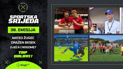 SPORTSKA SRIJEDA #38 - Svjetski vrh za Žugeca, remi Varaždina, borba Varteksa za bodove i top golovi
