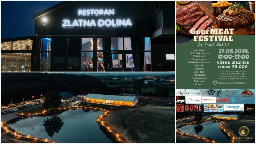 GourMEAT festival: Delicije Mi&scaron;ela Doskočila u restoranu Zlatna dolina