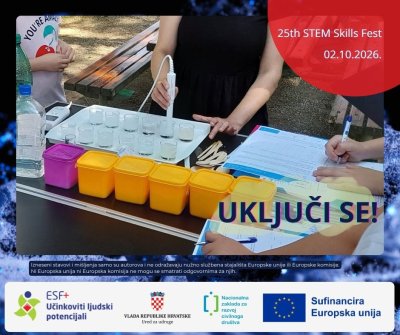 25th STEM Skills Fest - javni poziv za sudjelovanje