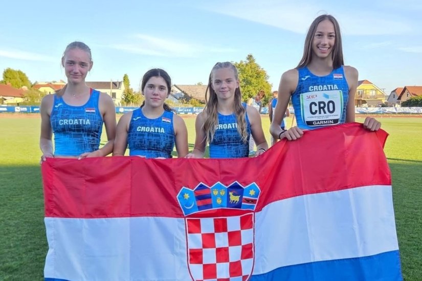 Issa Vlahek s hrvatskom &scaron;tafetom postavila novi kadetski državni rekord