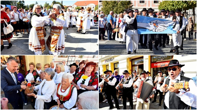 FOTO Pjesmom i osmijehom umirovljenici proslavili Međunarodni dan starijih osoba
