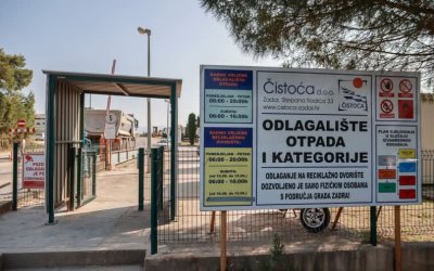 Otpad iz Varaždina na zadarskom odlagali&scaron;tu otpada Diklo - nepropisno