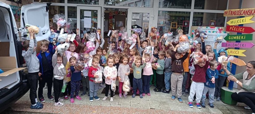"Ljubav djeci prije svega": u vrtiću u Trako&scaron;ćanskoj skupljali igračke za Odjel dječje kirurgije