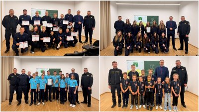 FOTO Gradonačelnik Jenkač ugostio mlade vatrogasce koji su izborili plasman na državna natjecanja