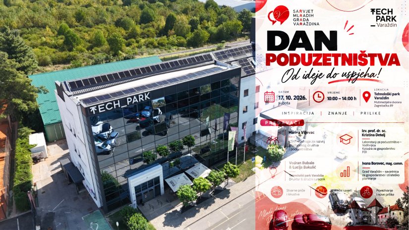 Dan poduzetni&scaron;tva u Varaždinu, 17. listopada u Tehnolo&scaron;kom parku Varaždin