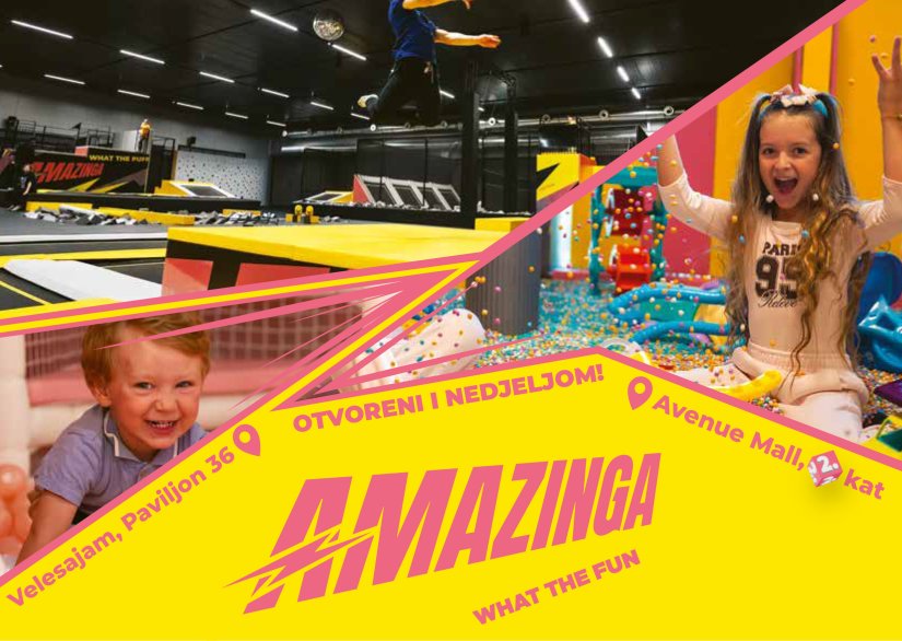 Amazinga - nova dimenzija zabave za najmlađe