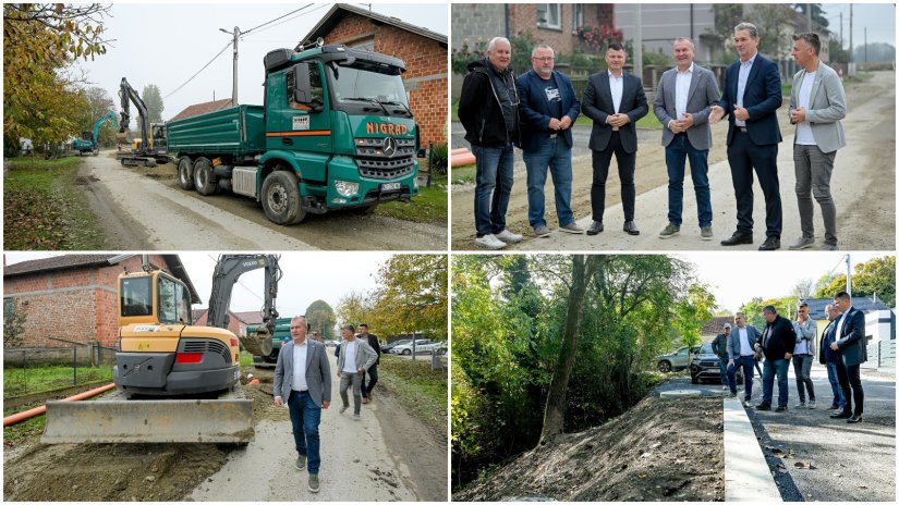 FOTO Pola milijuna eura za kanalizaciju u Novakovcu, u županiji se sanira pet klizi&scaron;ta