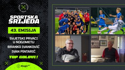 SPORTSKA SRIJEDA #43: Svjetski prvaci, derbi sjevera, priče iz sportske pro&scaron;losti, najatraktivniji golovi
